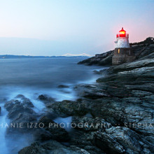 Castle Hill Light At Dusk