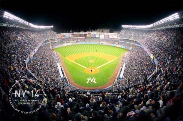Yankee Stadium at Night