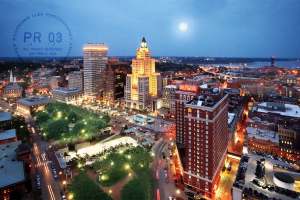Arial View of Providence