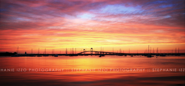Sunset Over Narragansett Bay