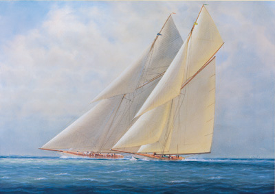 The Big Racing Cutters, 1903
